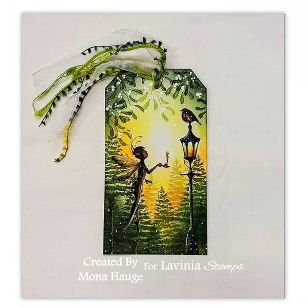 Lavinia Stamps Christmas Mistletoe Stempel Photopolymer