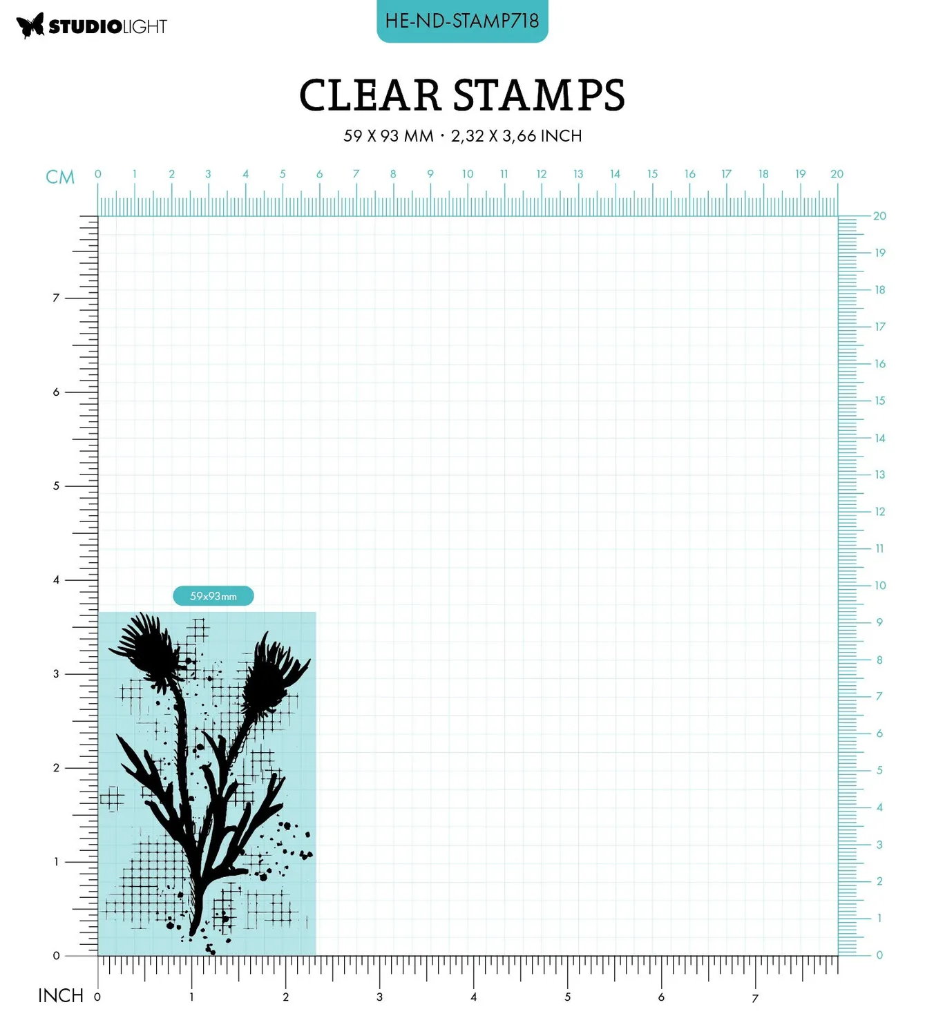Hazel Eaton Nature's Dream 2 Silhouette Clear Stempel