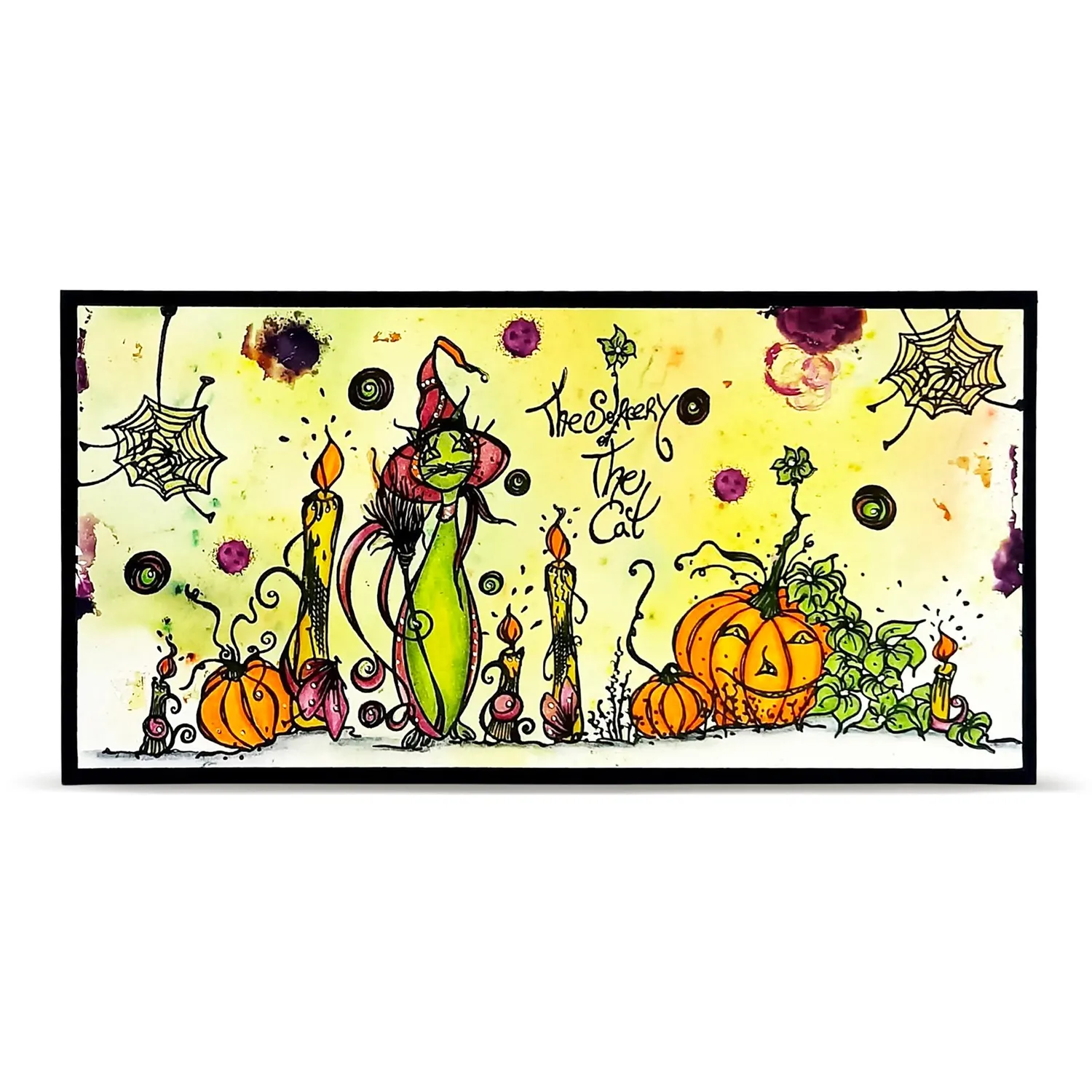 AALL and Create TP-1487 Sorcery of the Cat Stempel A6 Katze
