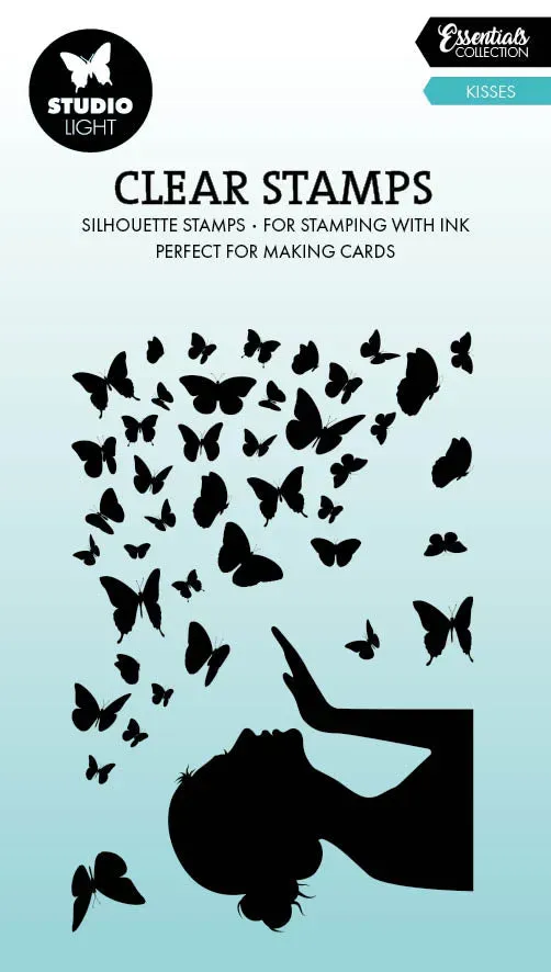 StudioLight Essentials Kisses Clear Stamps Kussmund