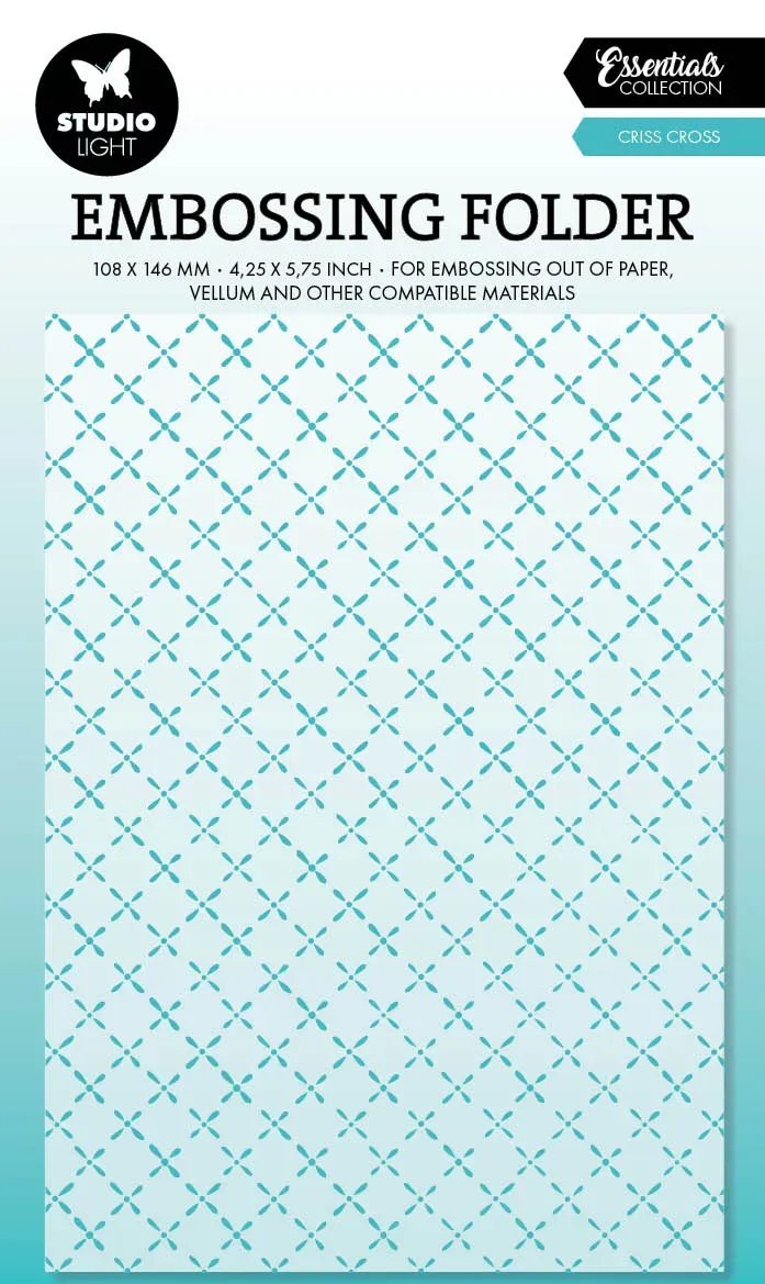 StudioLight Essentials Pretty Butterflies Prägefolder 105x148 mm