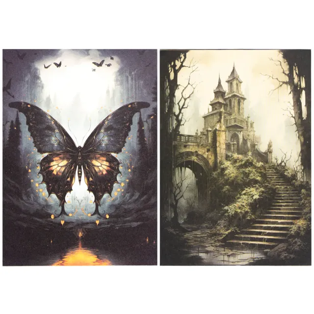Ieebee Moonlight Fantasy Materialpapier 20 Stück Set