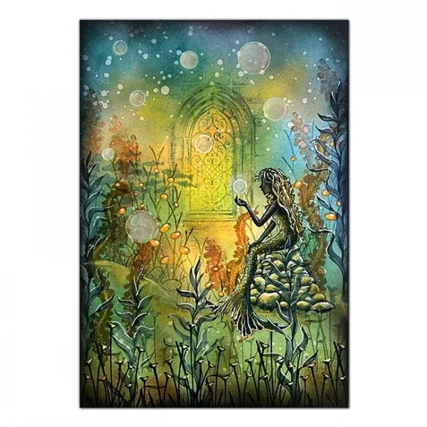 Lavinia Stamps Zen Grass Stempel klar Grasmotiv