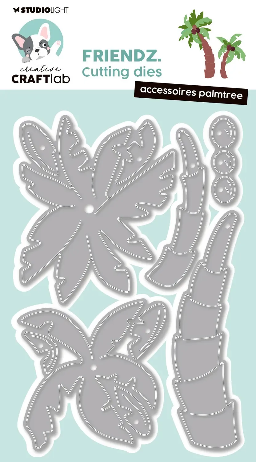 Creative Craftlab Friendz Stanzschablone Accessoires Palmtree
