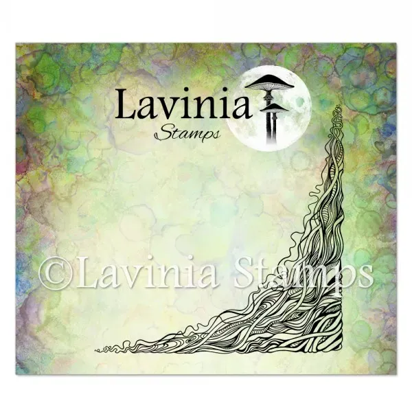 Lavinia Stamps Dragon Tree Root Corner Stempel