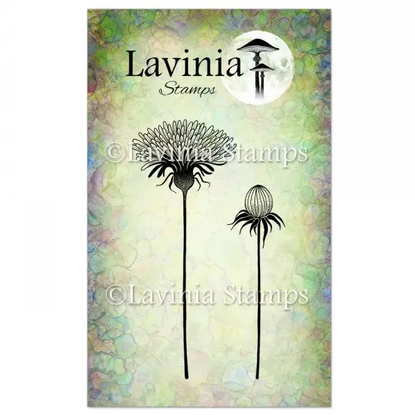 Lavinia Stamps Open Dandelion Stempel Photopolymer filigran