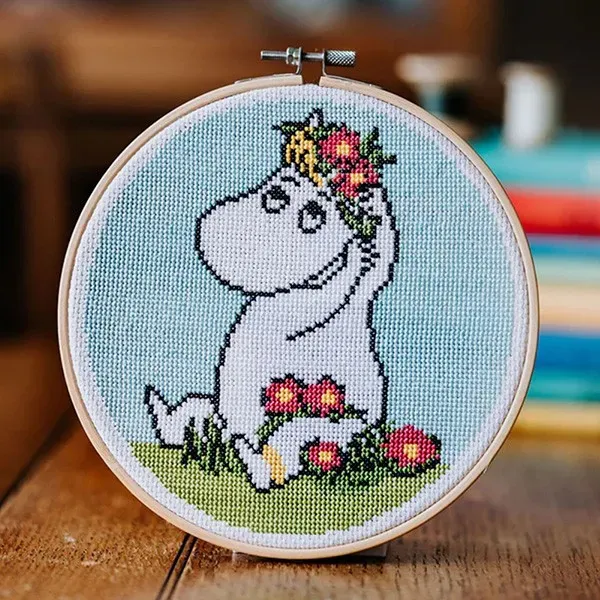 Lavinia Stamps Snorkmaiden Stickset Kreuzstich Anfänger