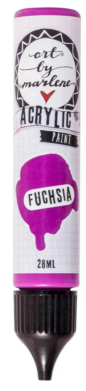 Studio Light Art by Marlene Acrylfarbe Fuchsia 28 ml deckend