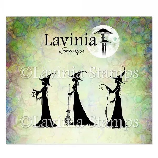 Lavinia Stamps Coven of the Blue Moon Stempel