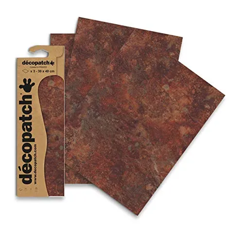 décopatch C808C Papier 3 Bögen 30x40 cm No. 808