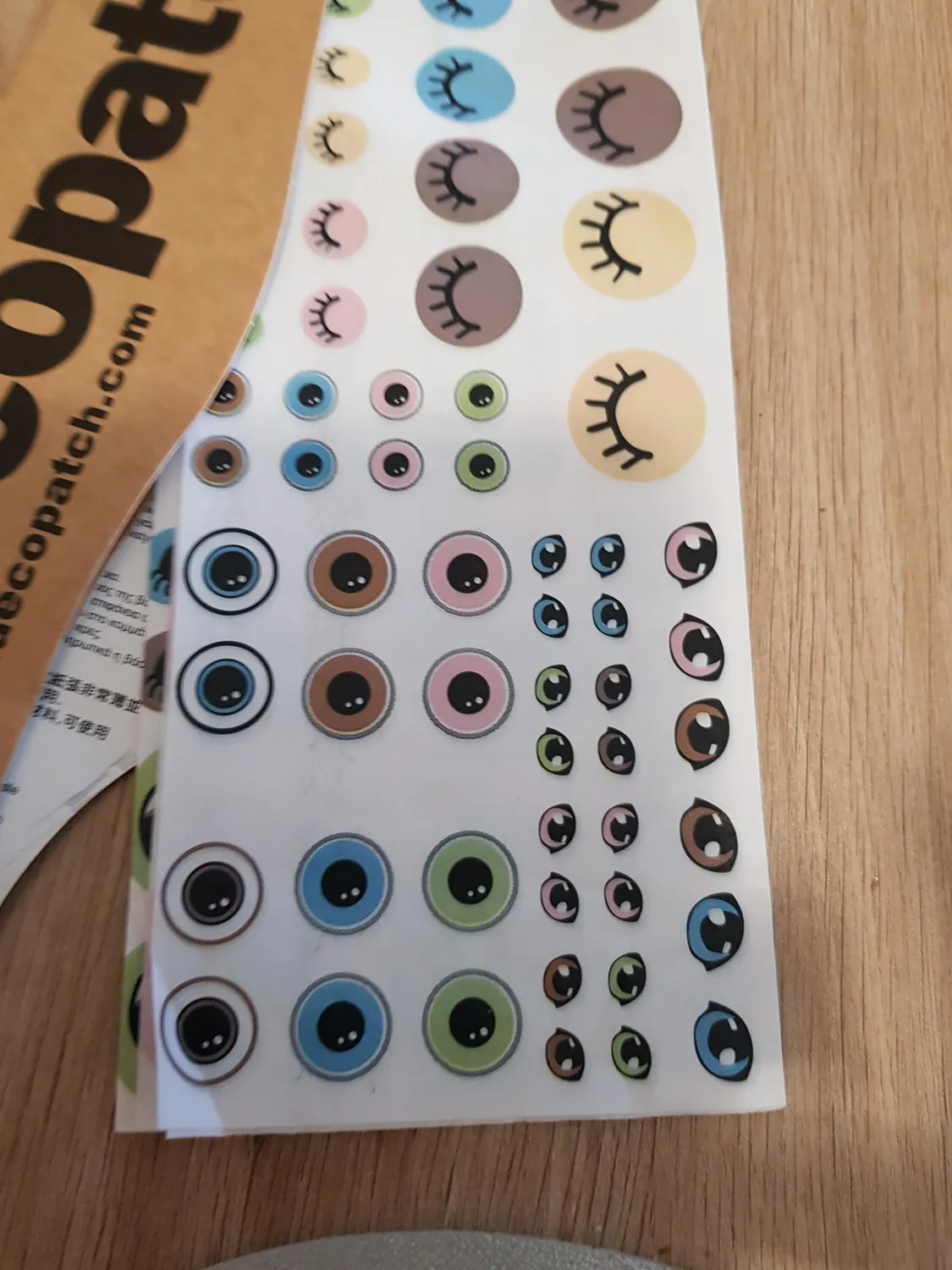 décopatch Papier C771O 3 Bögen Handschrift Gedicht