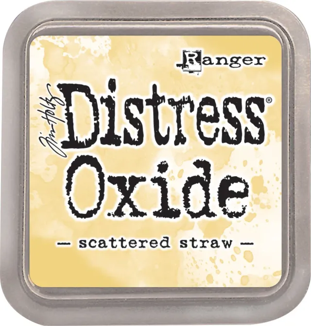 Distress Oxide Scattered Straw Stempelkissen Gelb 7,6cm