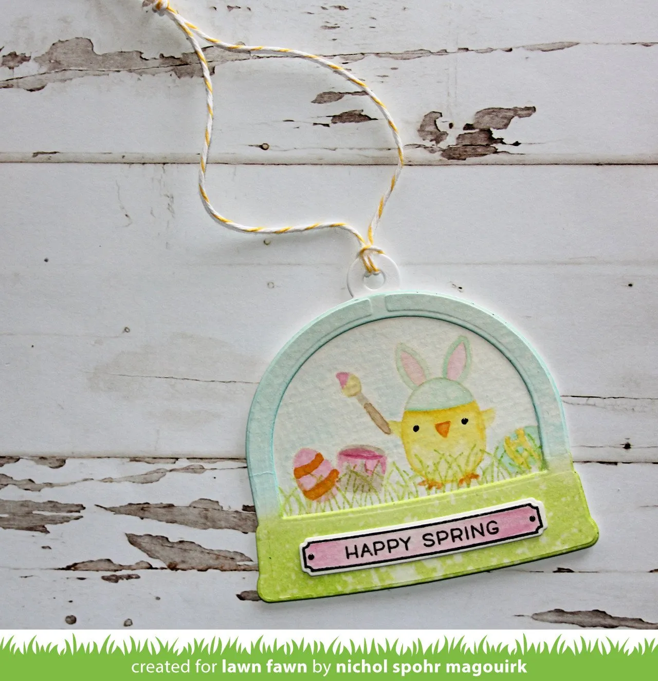 Lawn Fawn Ready Set Shake Stempelset 7-tlg Schüttelkugel