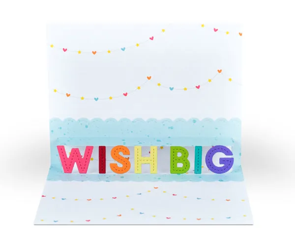 Lawn Fawn Pop-Up Wish Big Stanze 14x6,7cm Interaktiv