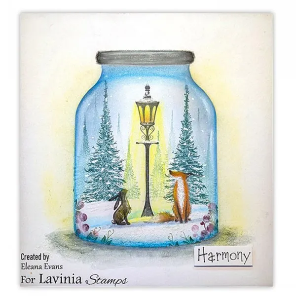 Lavinia Stamps Street Light Stempel Laterne