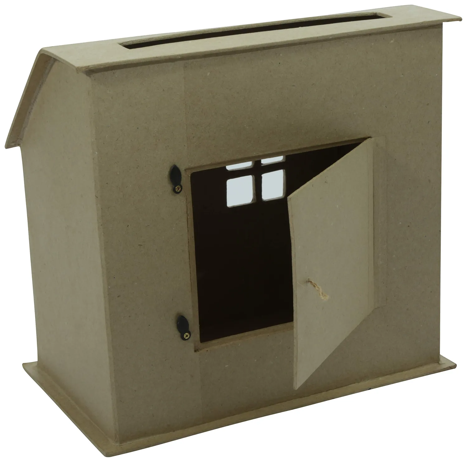 Décopatch EV018C Briefbox Cottage Haus Pappmaché 15x26cm