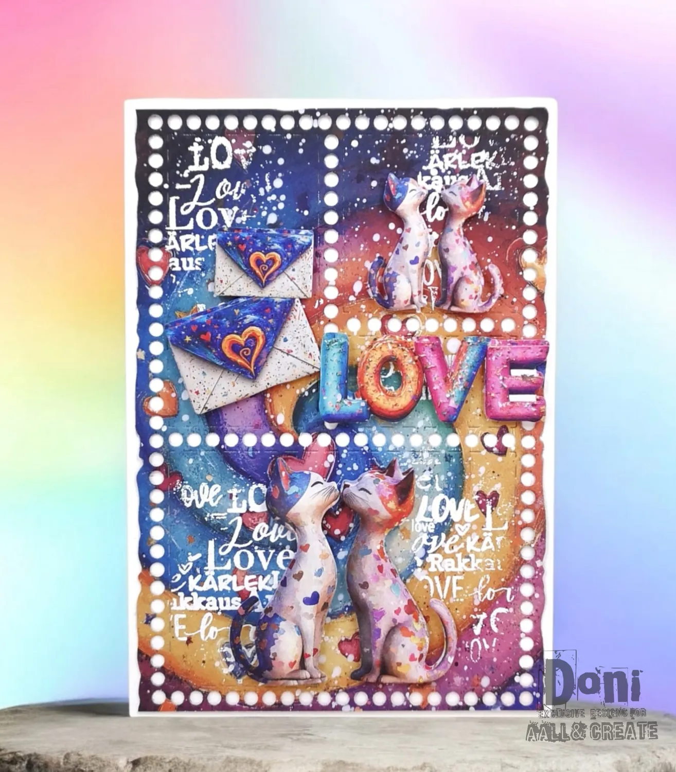 AALL and Create #17 Starlight Zing Designpapier A5