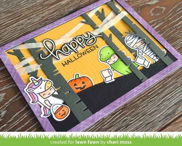 Lawn Fawn Costume Party Clear Stamps Halloween