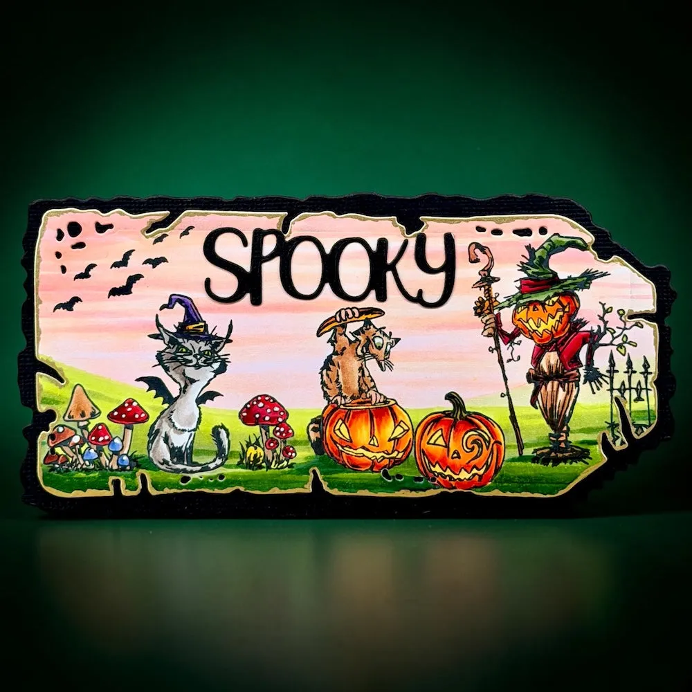 AALL and Create TP-1506 Boo Crew Stempelset A6 Halloween