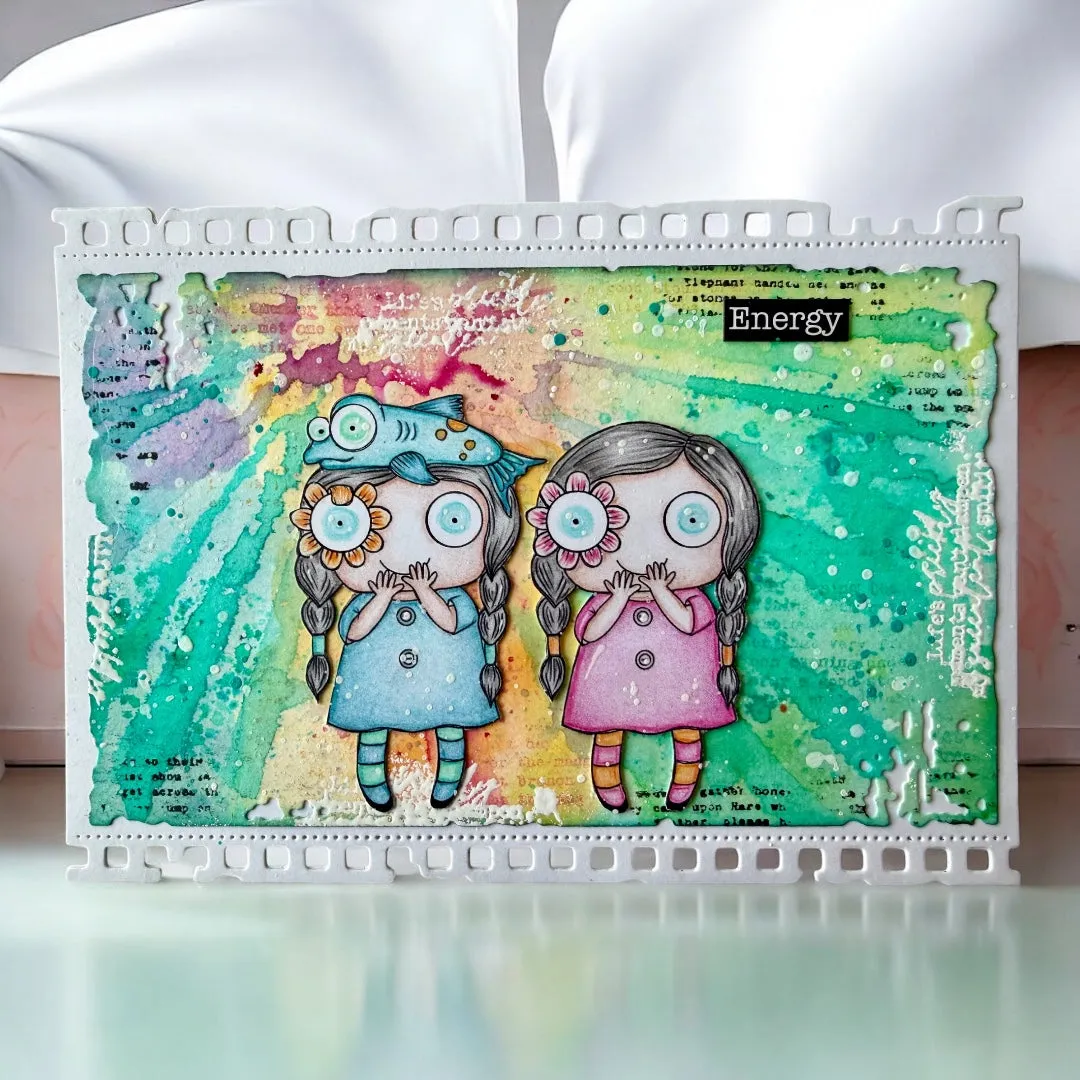 AALL and Create TP-1358 Got Giggles Stempel A7 5-teilig lustig