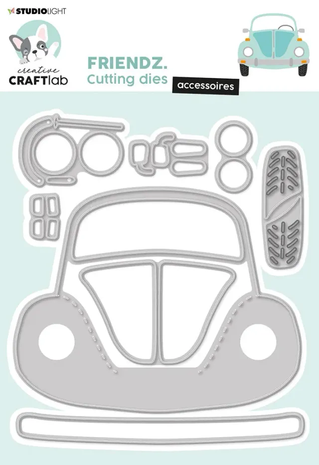 StudioLight Creative Craftlab Friendz Stanzschablone Beetle Zubehör