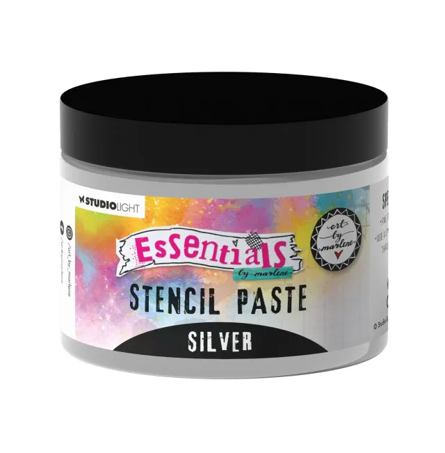 StudioLight Art by Marlene Essentials Strukturpaste Silber Metallic