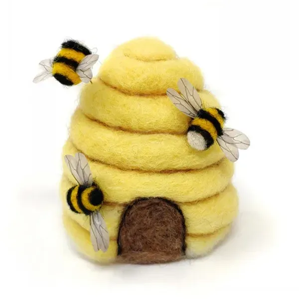 Lavinia Stamps Bee Hive Nadelfilzset Wolle