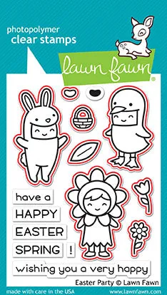 Lawn Fawn Easter Party Lawn Cuts Stanzschablone Ostern