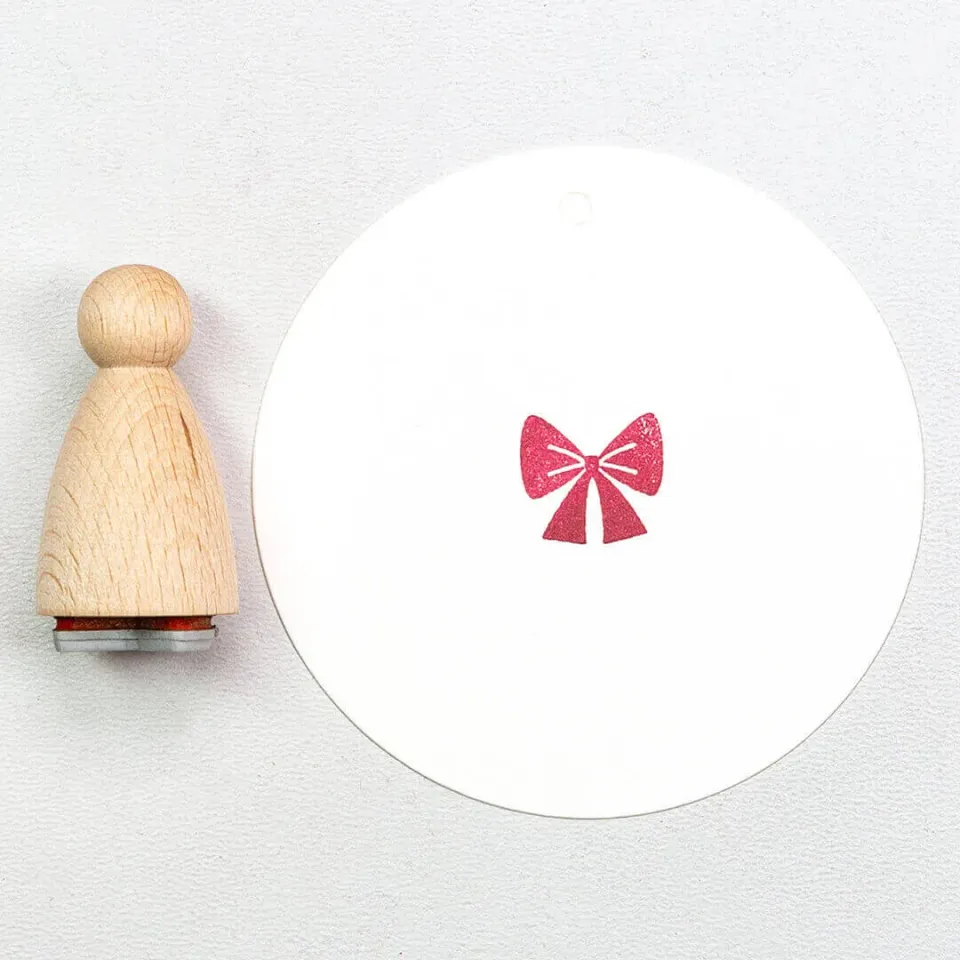 Perlenfischer Festive Bow Small Stempel 15x16mm