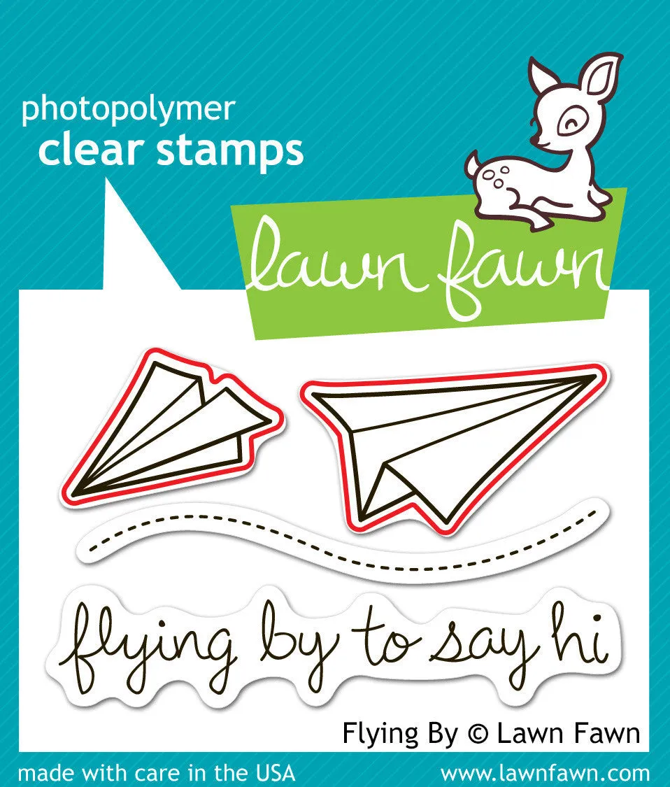 Lawn Fawn Flying By Lawn Cuts Stanzen