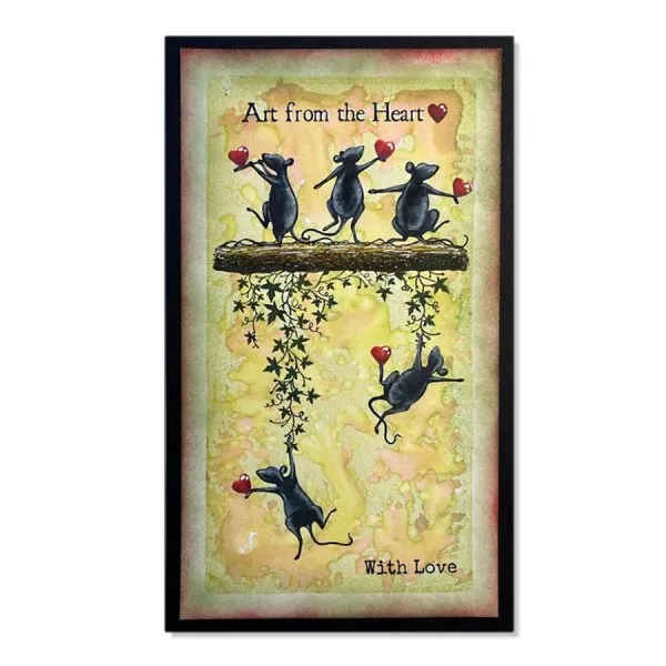 Lavinia Stamps Basil and Bibi Stempel Photopolymer