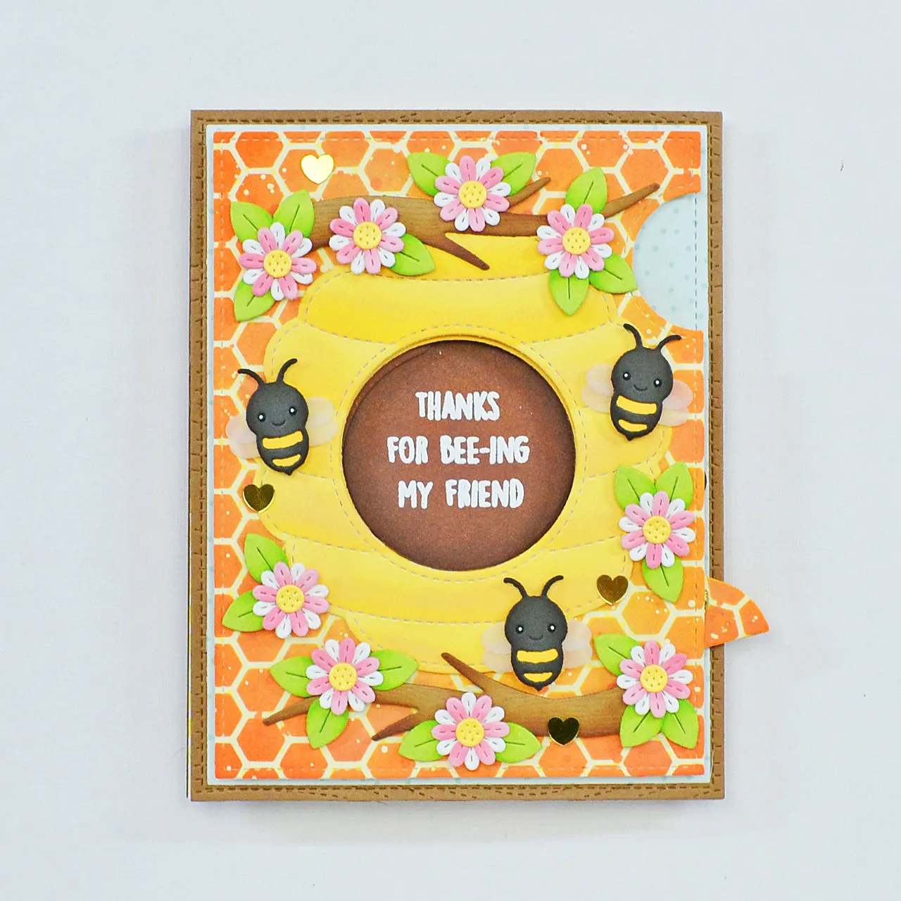 Lawn Fawn Hive Five Clear Stamps Bienen Englisch LF2927