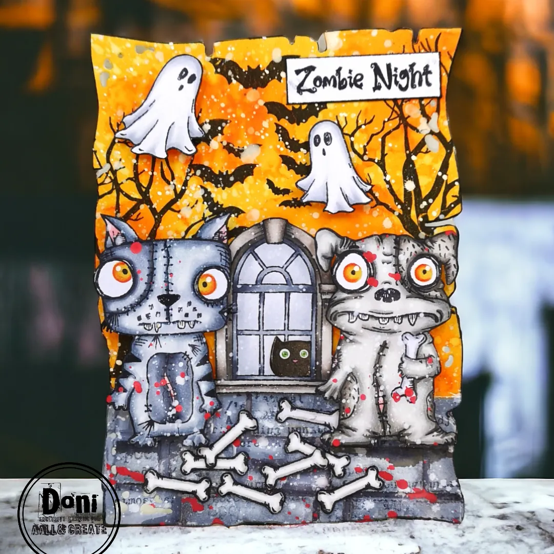 AALL and Create EP-64 Tricksters Elixirs Ephemera 2er Pack Halloween