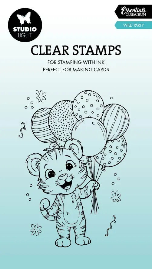StudioLight Essentials Wild Party Tiger Stempelset Tier