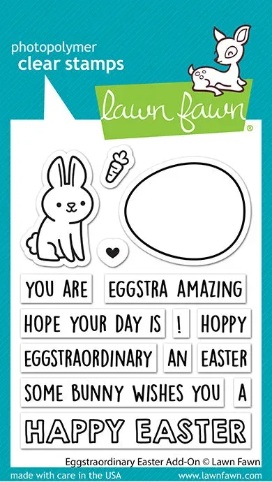 Lawn Fawn Eggstraordinary Easter Stempelset Add-On