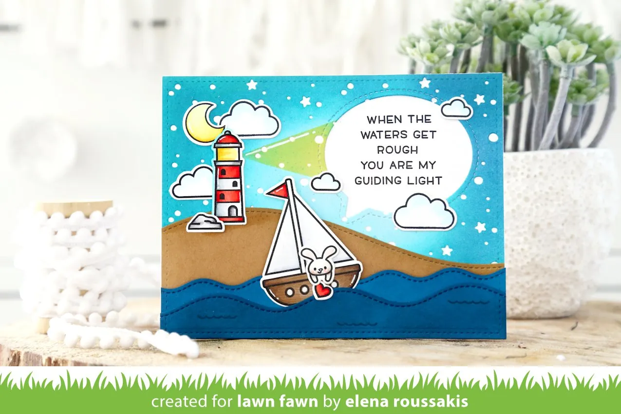 Lawn Fawn Outside In Stitched Speech Bubbles Stanzen 3-teilig