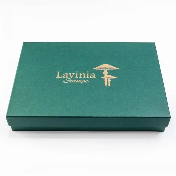 Lavinia Stamps Presentation Gift Box Geschenkbox Dunkelgrün A4