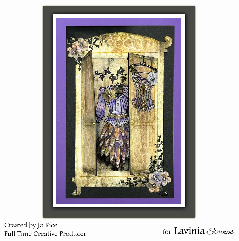 Lavinia Stamps Fairy Wardrobe Kartenaufleger 2er-Set