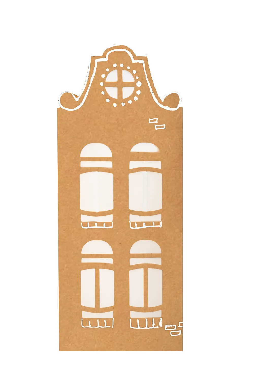 StudioLight Essentials Classic House Die-Cut Block 10 Blatt