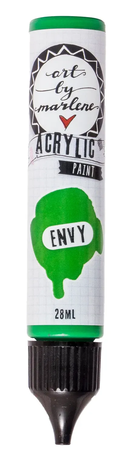 Art by Marlene Essentials Acrylfarbe Envy 28 ml grün