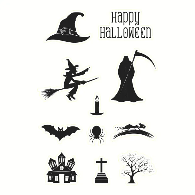 Ieebee Magic Witch Stempel Silikon transparent