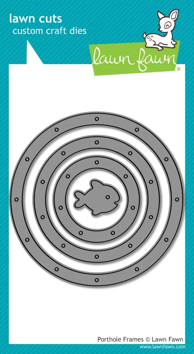 Lawn Fawn Porthole Frames Stanzen 3 Größen Shaker