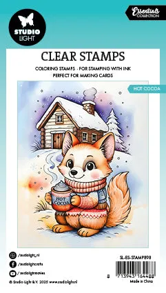 StudioLight Essentials Hot Cocoa Clear Stempel Winter