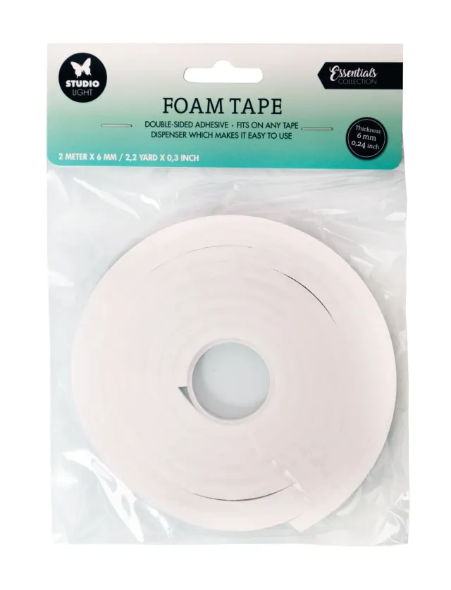 StudioLight Essentials Foam Tape doppelseitig 6 mm