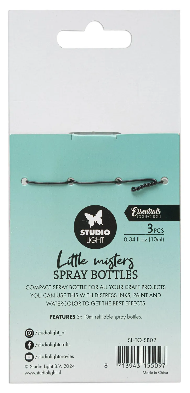 StudioLight Essentials Spray Pens Mini Misters 3x10 ml