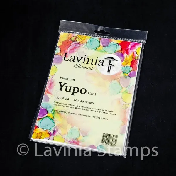 Lavinia-Stamps Yupo Card A5 Karten für Alkohol- und Aquarellfarbe