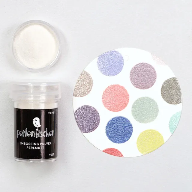 Perlenfischer Embossing Powder Pearly 20 ml Schimmer