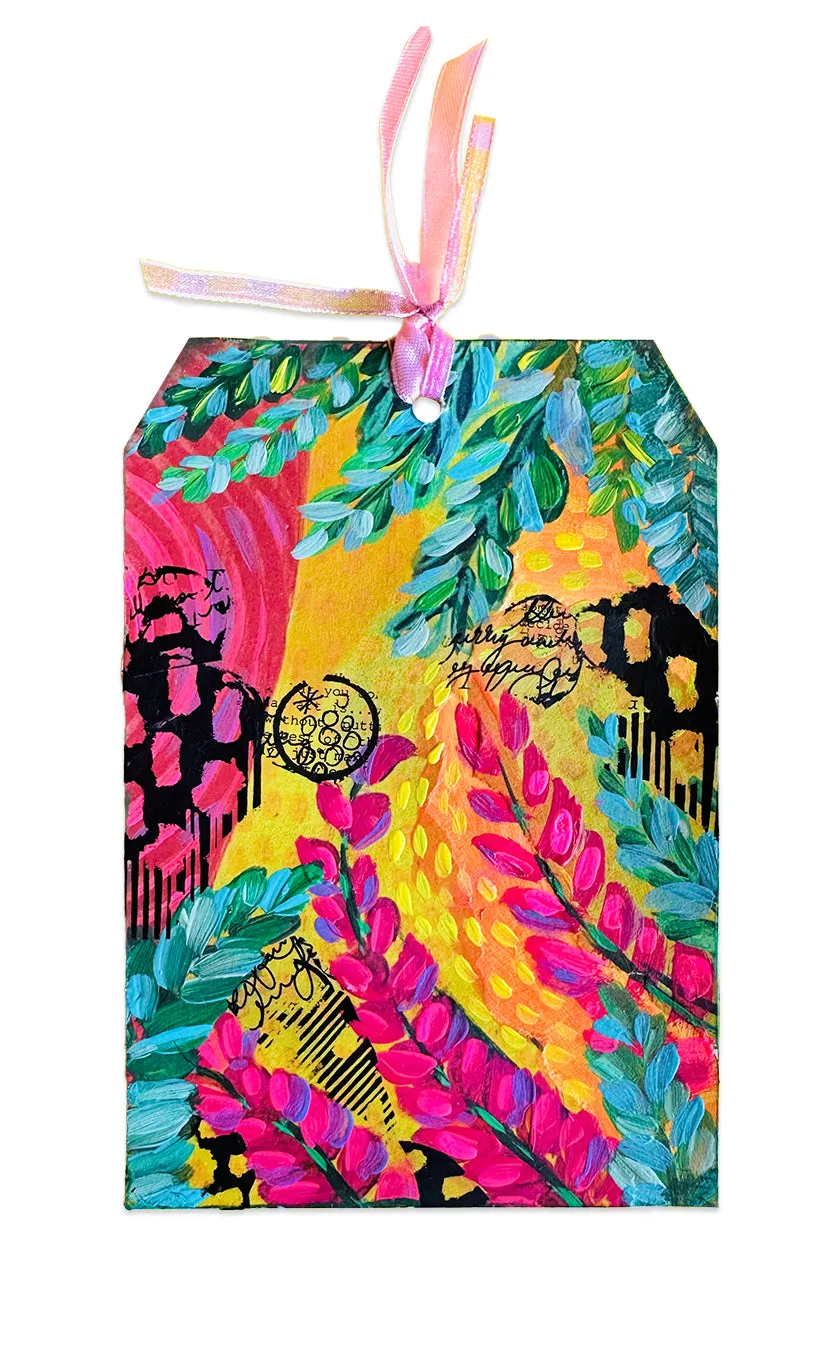 Art by Marlene Lovely prints Rub-Ons schwarz 6 Bogen
