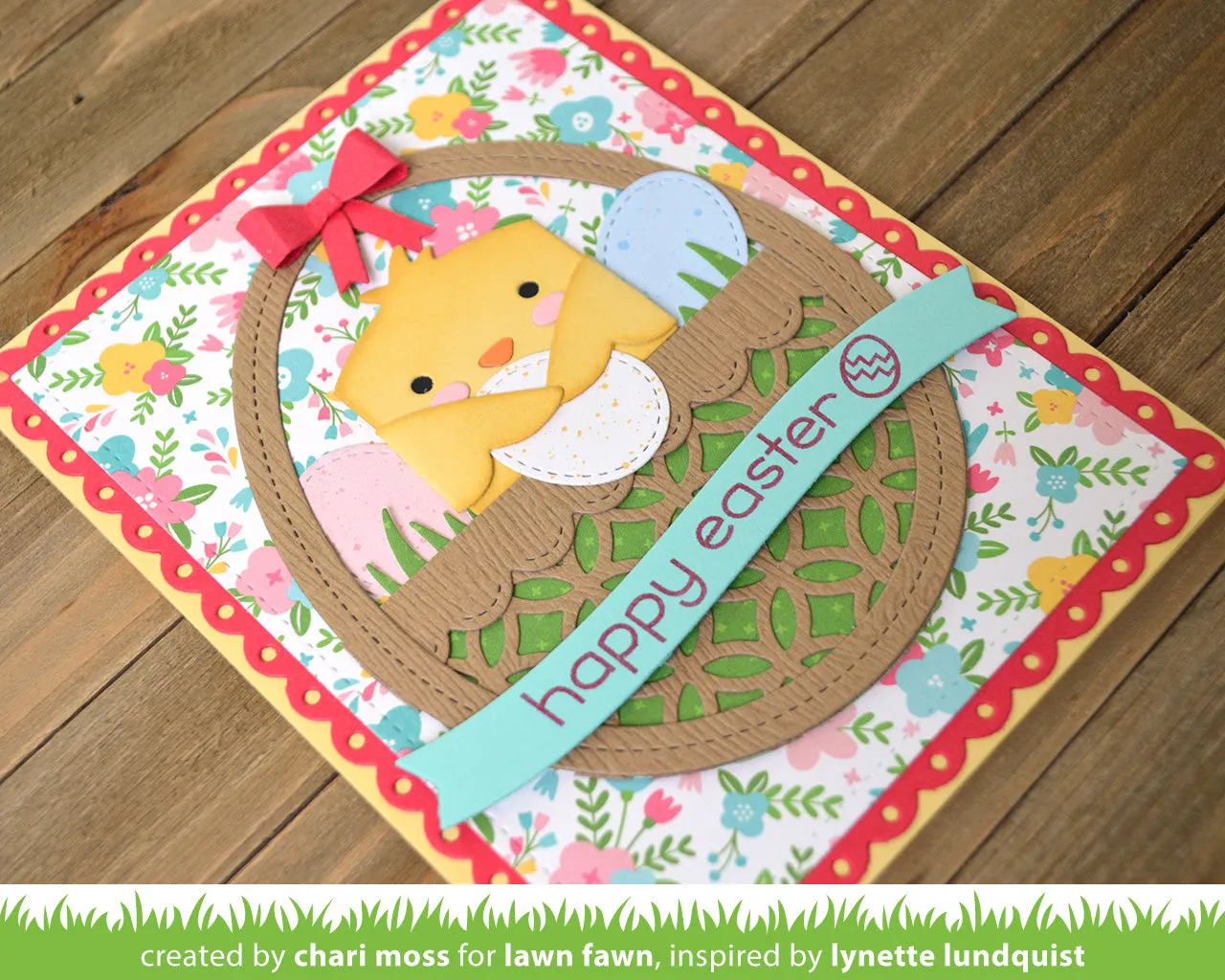 Lawn Fawn Tiny Gift Box Chick Duck LF1908 Stanzen Ostern