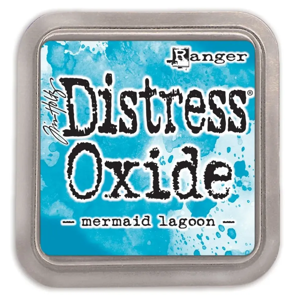 Distress Oxide Mermaid Lagoon Stempelkissen Blau